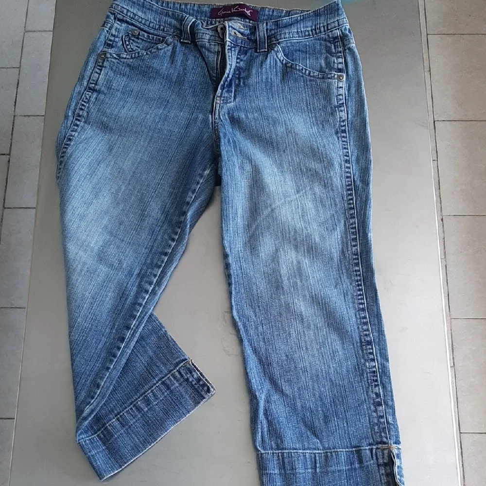 Gloria Vanderbilt💎Ankle Cropped Jeans Size 8 - Picture 1 of 7